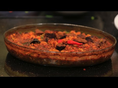 طريقة إعداد موزة بتلو بالفاصوليا